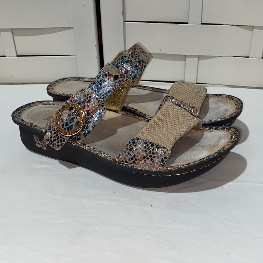 Alegria Keara Fawn Fancy Stylish Women's Sandals with Multicolor Design 40/9.5-1